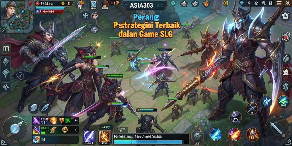 Tampilan menarik dari pertempuran strategis ASIA303.