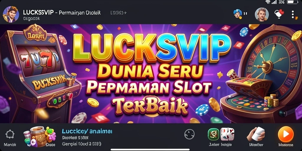 Tampilan menarik dari gameplay LUCKSVIP yang seru dan mendebarkan.