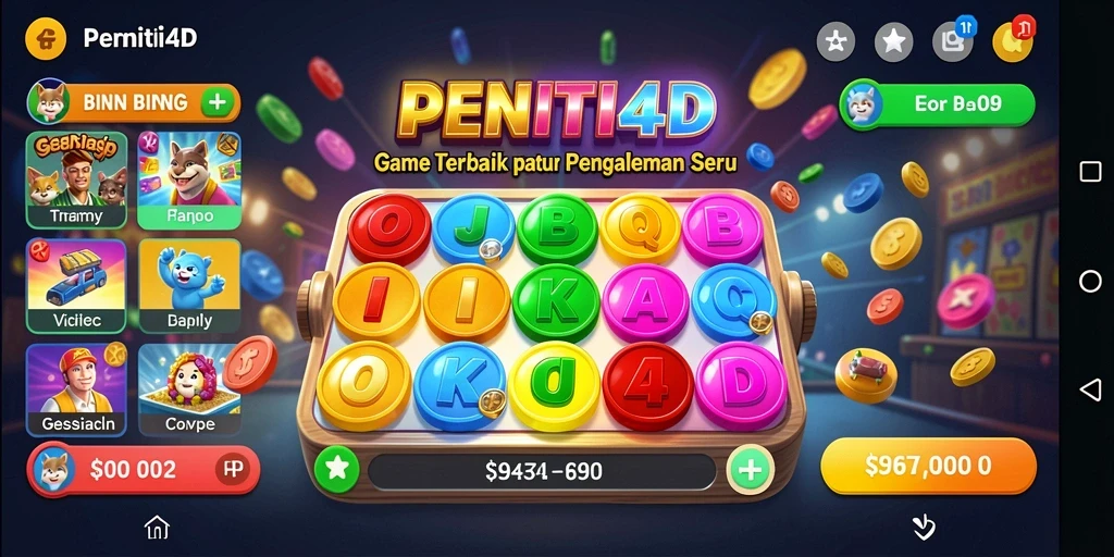 Tampilkan gameplay seru dan interaktif dari PENITI4D Bingo.
